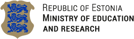 estonian ministry education and research logo