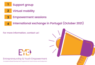 Entrepreneurship & Youth Unemployment: Virtual mobility & Empowerment sessions