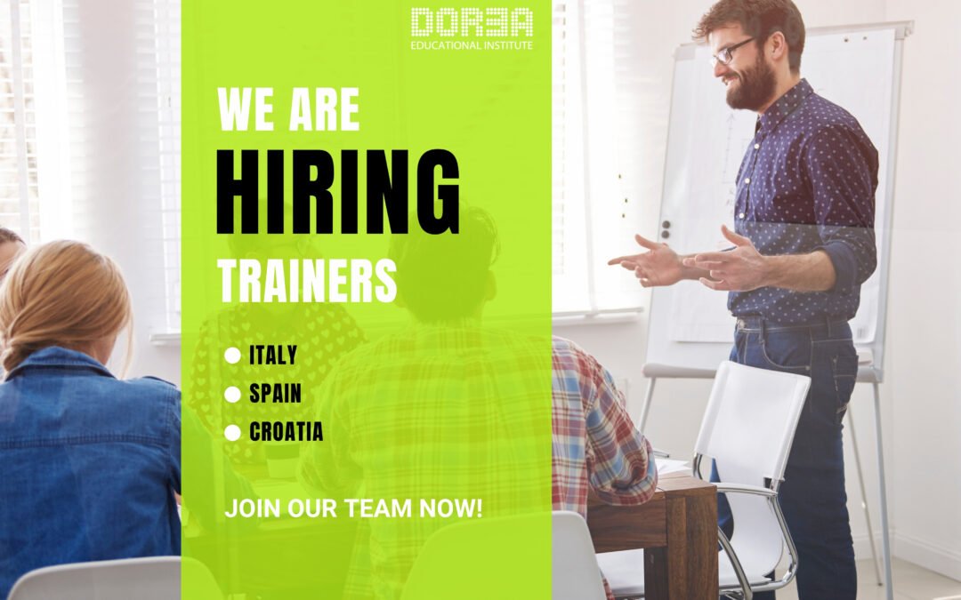 Let’s collaborate: Call for Trainers