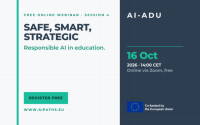 DOREA Educational Institute hosts the final AI-ADU webinar: “Safe, Smart, Strategic: Responsible AI in Education”