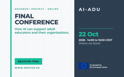 Join Us at the AI-ADU Final Virtual Conference: “The Future of AI in Adult Education”